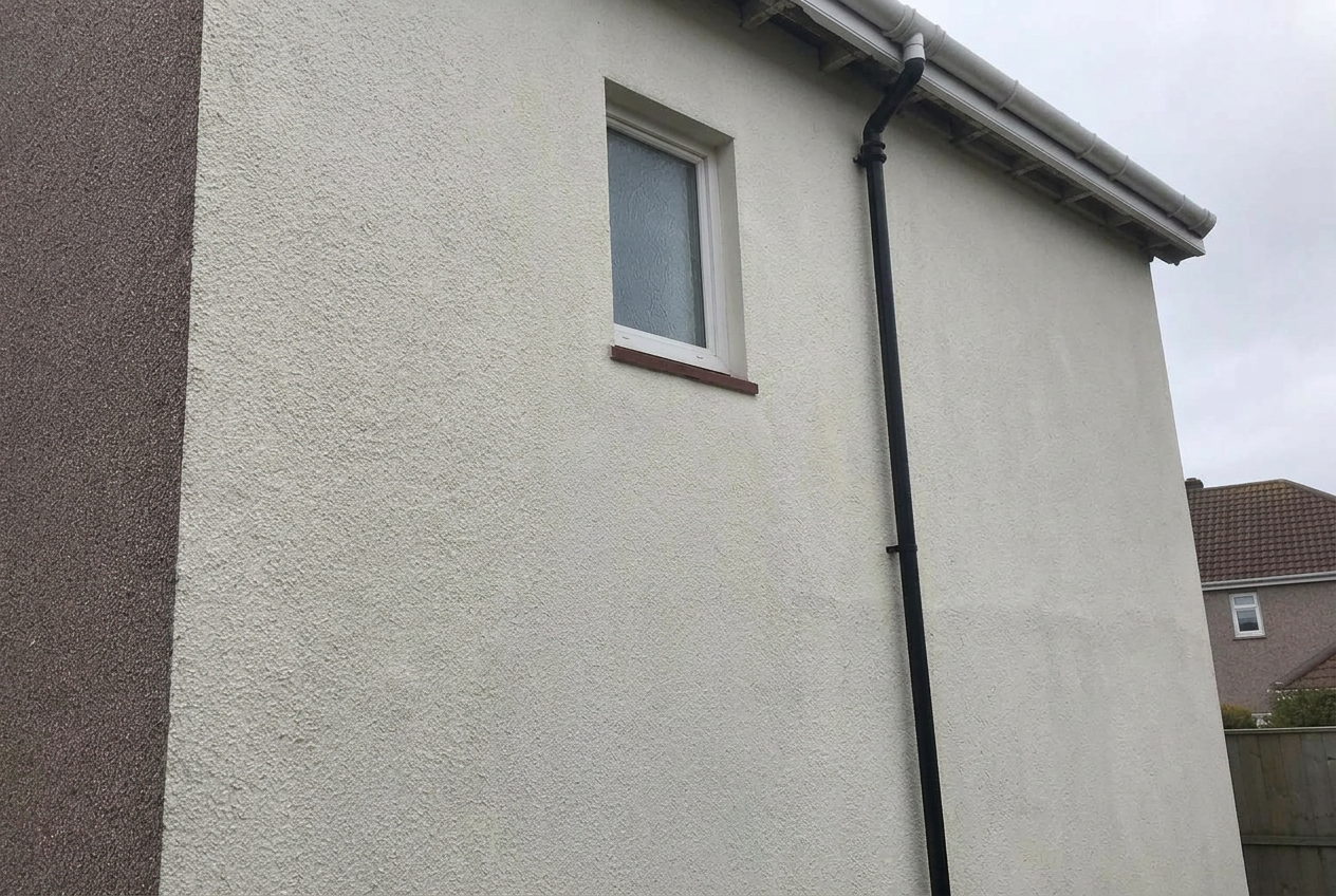 Render soft wash — Bury – after
